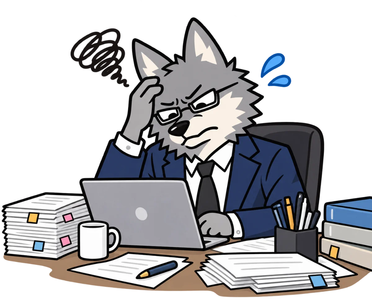 悩む社長