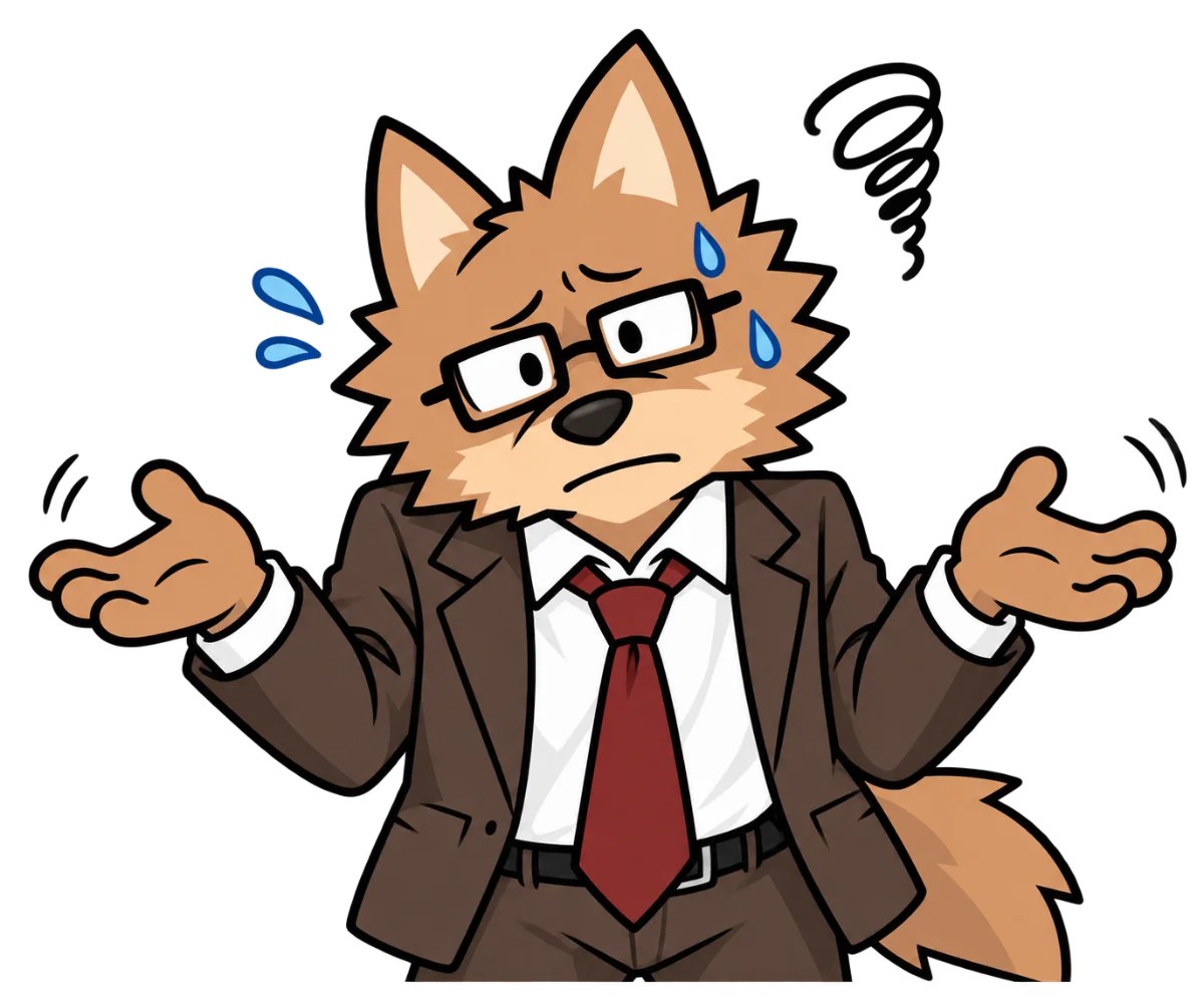 考え込む社長のイラスト